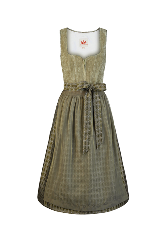 Spieth & Wensky Hildor Dirndl 70 cm – Salbei Grün