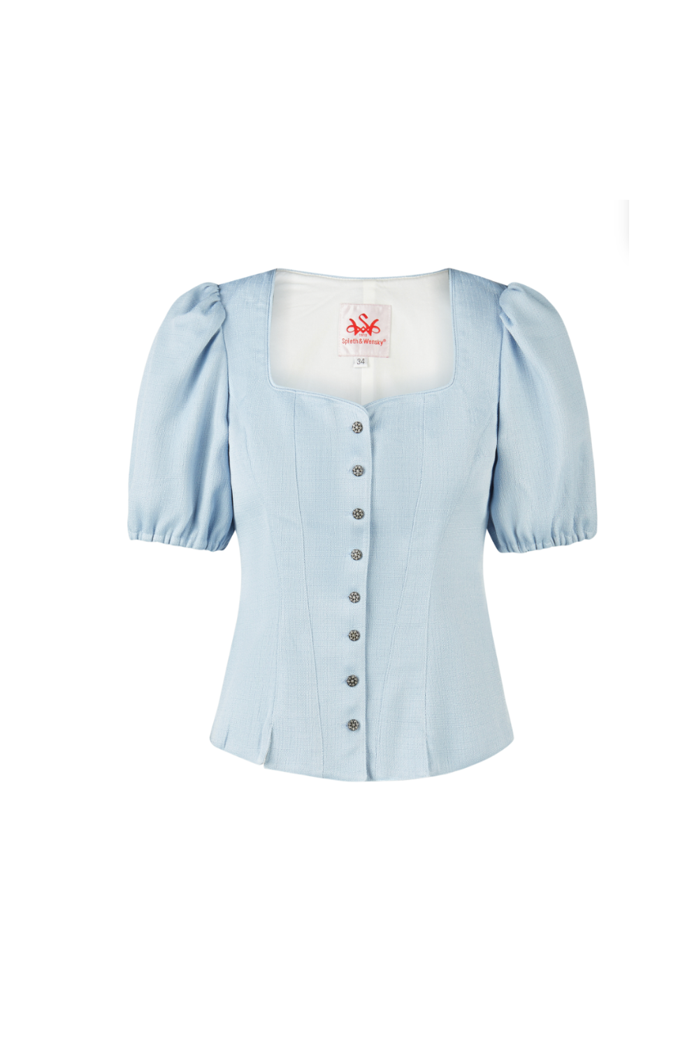 Spieth & Wensky Herlingen Trachtenmieder – Rosa & Blau