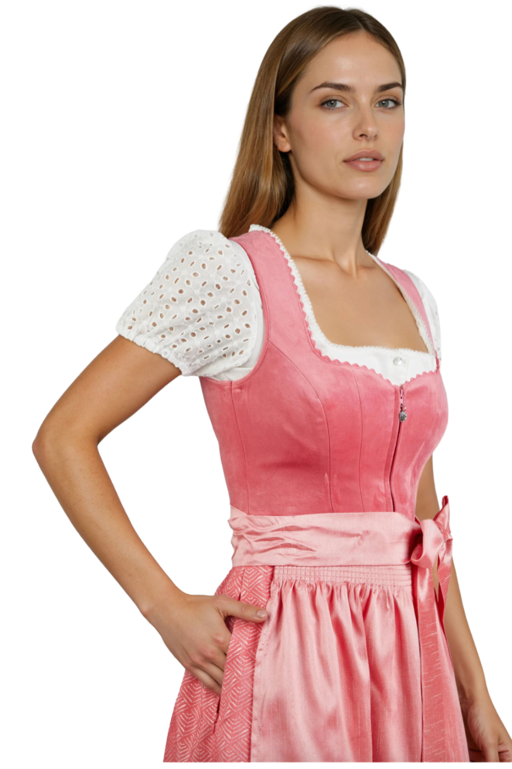 Spieth & Wensky Hummel Dirndl 70 cm – Koralle