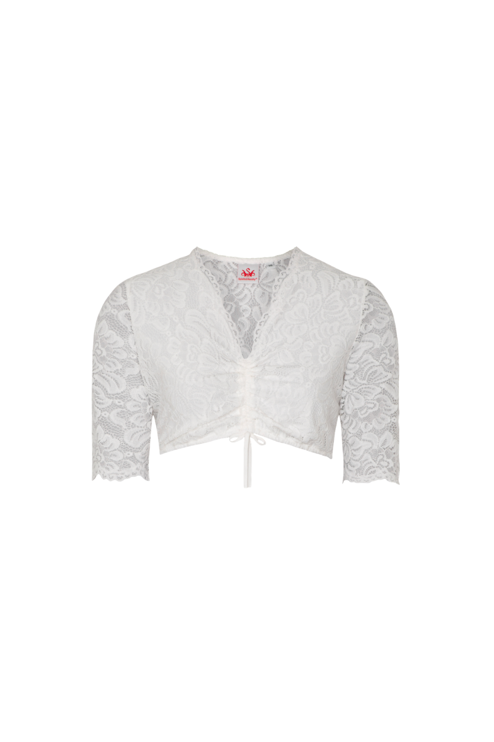 Spieth & Wensky Ansbach Dirndlbluse – Offweiß