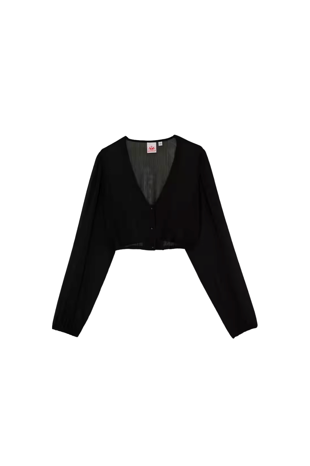 Spieth & Wensky Efeu Dirndlbluse – Offweiß & Schwarz
