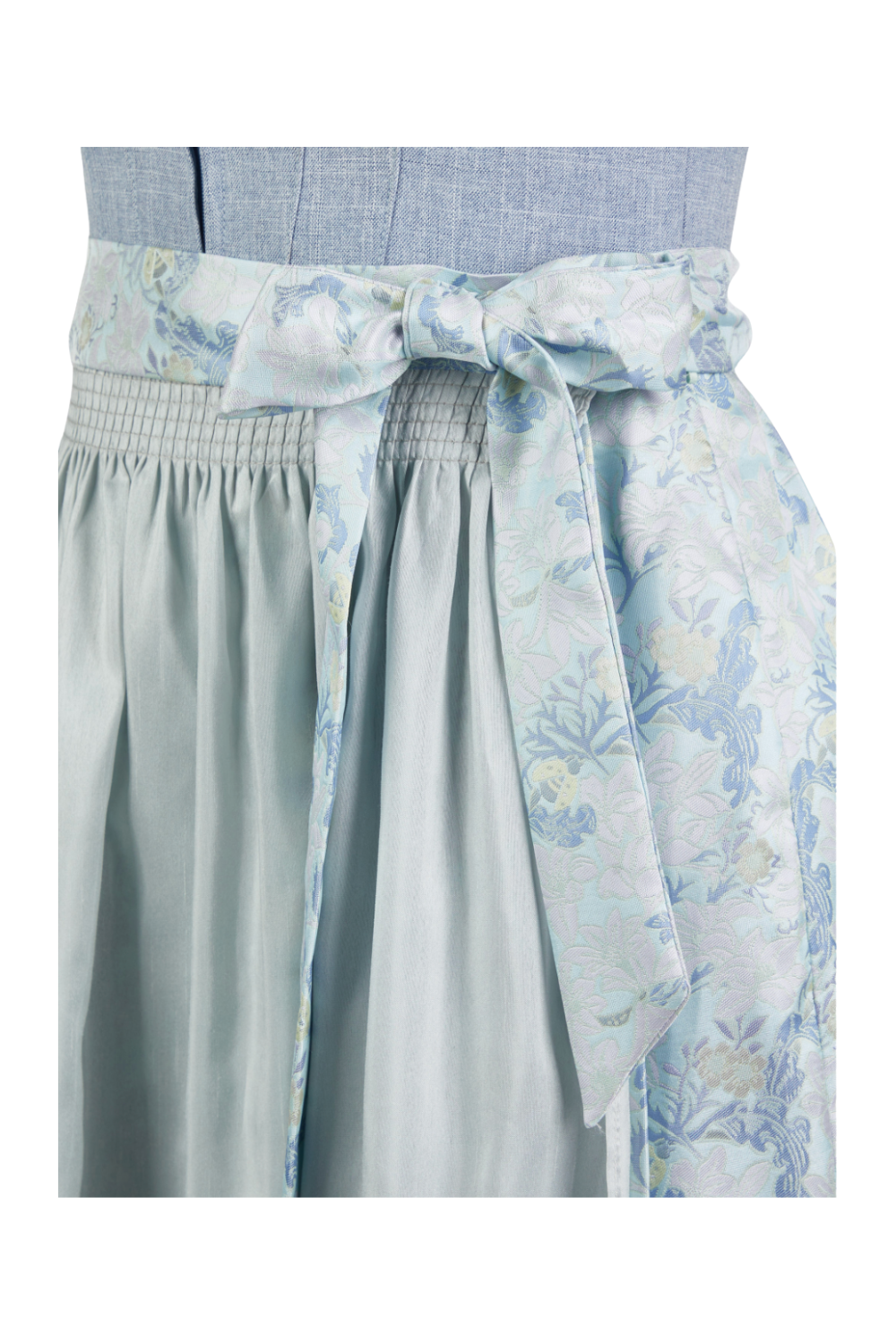 Spieth & Wensky Hadi Dirndl 70 cm – Rosa oder blau in Leinenoptik