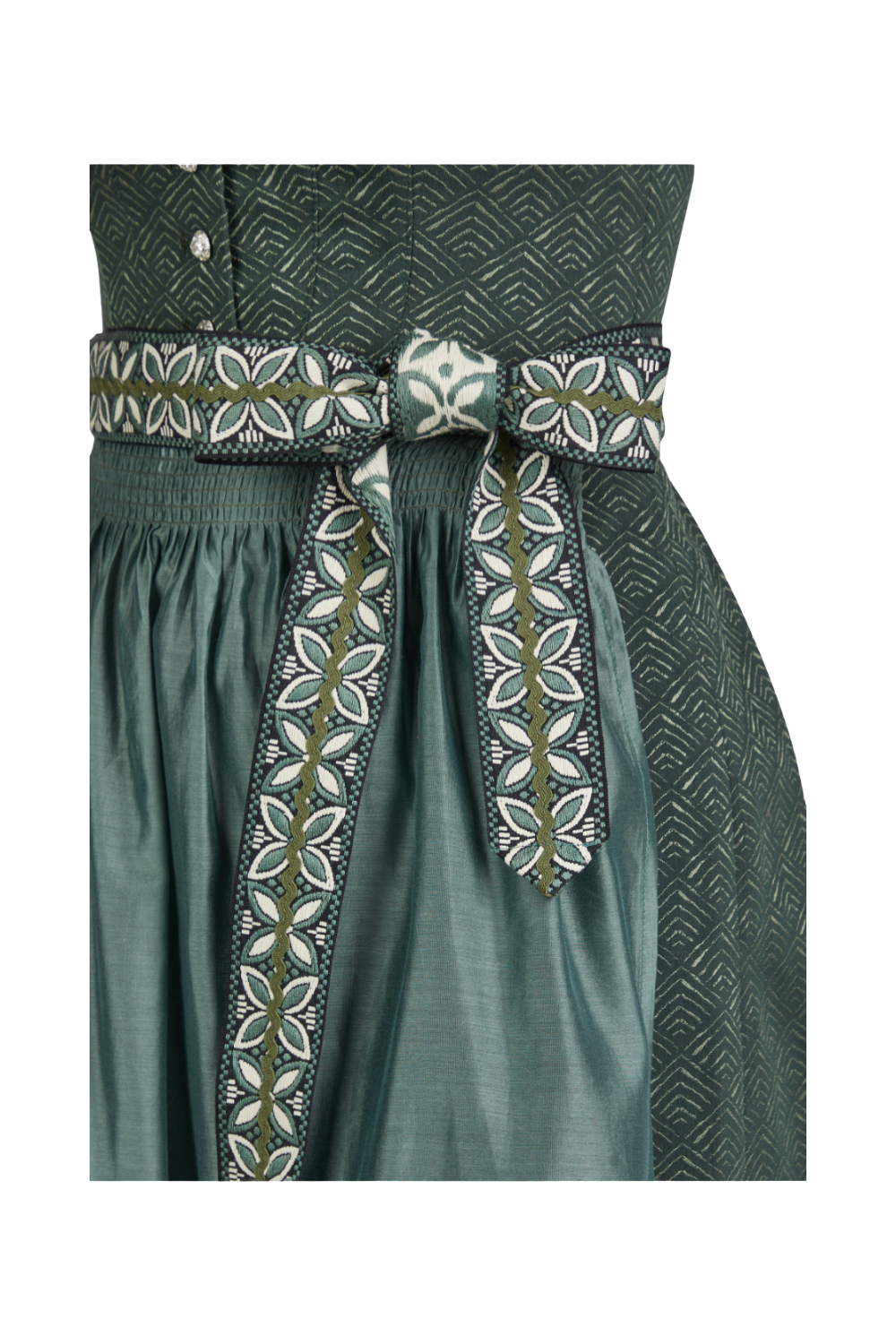 Spieth & Wensky Heidi Dirndl 70 cm – Oliv