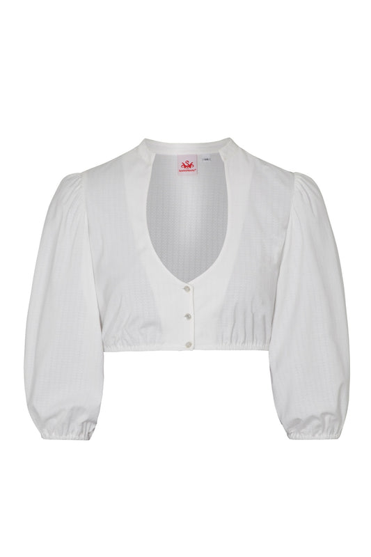 Spieth & Wensky Gertine Dirndlbluse – Offweiß